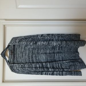 Black and grey cardigan, 2X